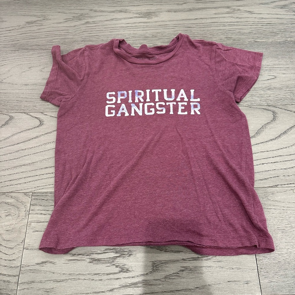 Spiritual Gangster Pink Short Sleeve Tee